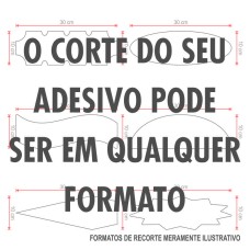 Adesivo 30X10cm - Compras somente pelo WattsApp  54 99262 4843 